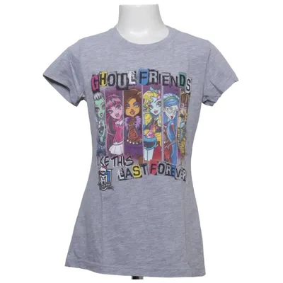 T-shirt (Grå) fra Monster High Bomuld, Polyester