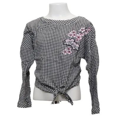 Blouse (Noir, Blanc) de H&M Viscose