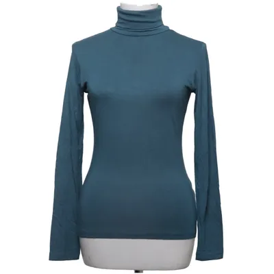 Turtleneck (Blue) from 3 Suisses Elastane, Viscose