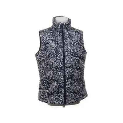 Outer vest (Blue, White) from Lands' End Down, Feather, Polyester