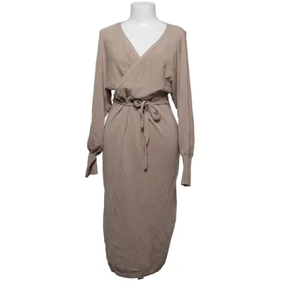 Wickelkleid (Beige) von Bubbleroom Polyamid, Viskose