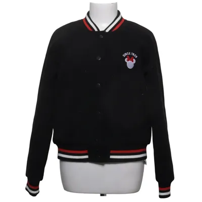 Collegejacke (Schwarz, Weiß, Rot) von Disney x About You Elasthan, Polyester, Viskose