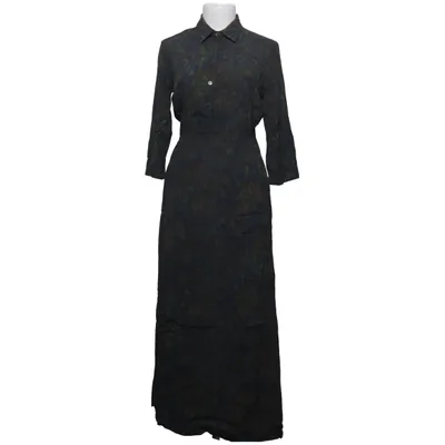 Robe chemise (Vert, Bleu) de Nathalie Vleeschouwer Viscose