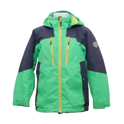 Outdoor jas (Groen, Grijs, Geel) van Color Kids Polyester