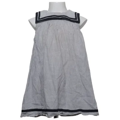Dress (White, Black) from Newbie by KappAhl Cotton