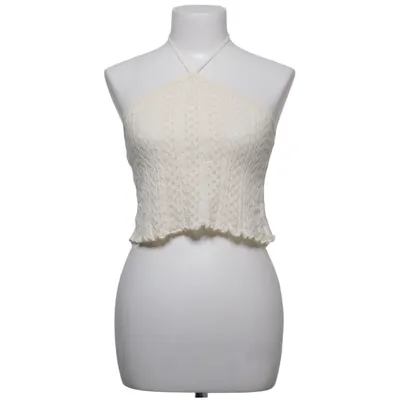 Haltertop (Wit) van Stradivarius