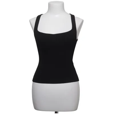 Tanktop  (Sort) fra John Richmond Metallfiber, Polyamid, Viscose