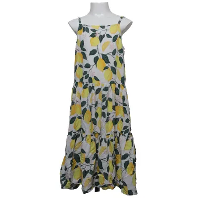 Kjole (Hvid, Flerfarvet) fra H&M Kids Viscose