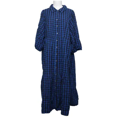 Klänning (Blå, Svart, Flerfärgad) från Isolde Bomull