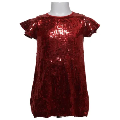 Klänning (Röd) från Kids by Lindex Polyester