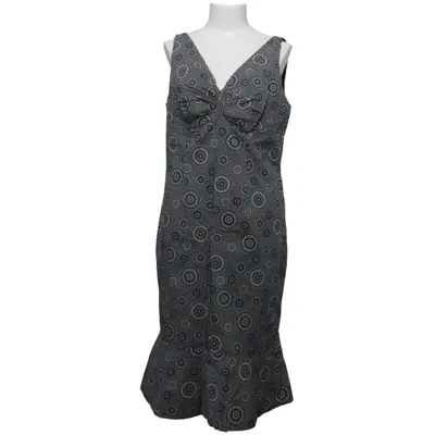 Jurk (Blauw, Wit) van Nougat London Katoen, Elastaan