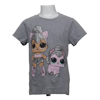 T-shirt (Grå, Rosa) från L.O.L. Surprise! Bomull, Polyester