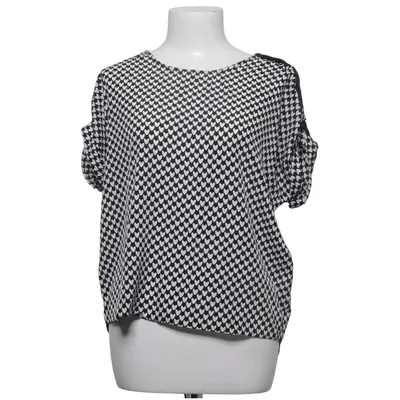 Haut (Noir, Blanc) de Madonna Coton, Polyester