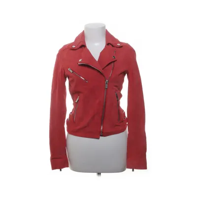 Biker jacket (Red) from Livelo Polyester