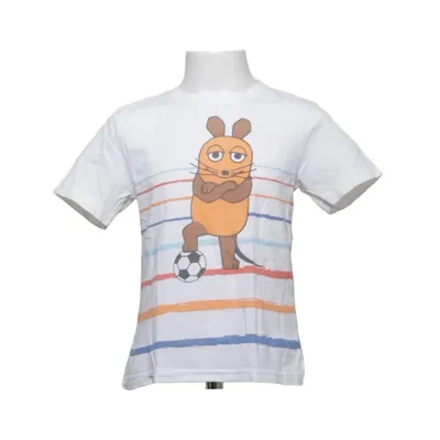 T-shirt (Hvid, Flerfarvet) fra DieMaus Bomuld