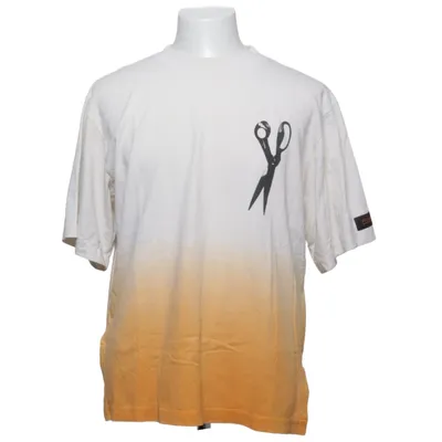 T-shirt (White, Orange) from Fiskars Organic cotton