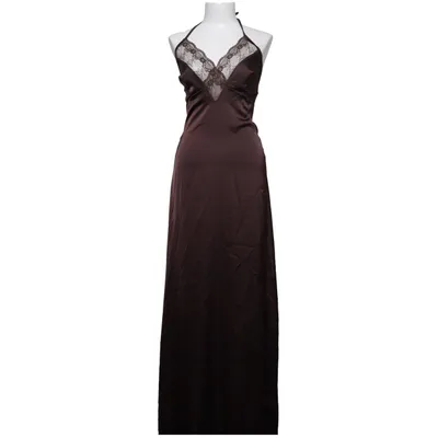 Halterneck dress (Brown) from AF Elastane, Polyester