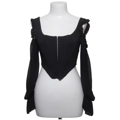 Crop top (Sort) fra Femme Luxe Elastan, Polyester