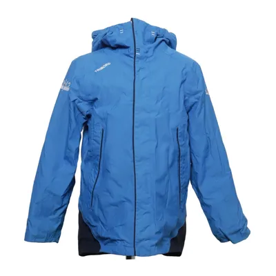 Allvädersjacka (Blå, Orange) från Decathlon Polyamid, Polyester