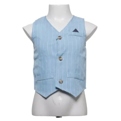 Gilet de costume (Bleu) Coton, Polyester
