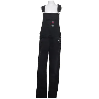 Latzhose (Grau) von Y.F.K Baumwolle, Elasthan, Polyester