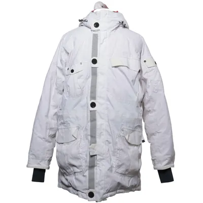 Manteau de ski (Blanc, Rouge, Gris) de SOS Sportswear