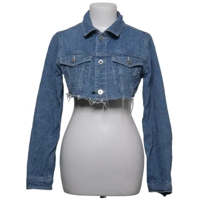 Spijkerjas (Blauw) van Bershka Katoen