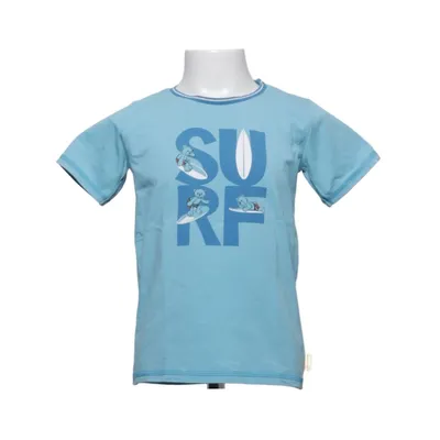 T-shirt (Bleu) de Steiff Coton, Élasthane