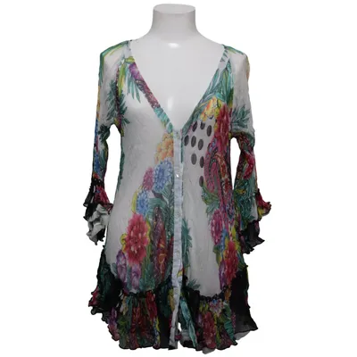 Blus (Flerfärgad) från Q Viskos