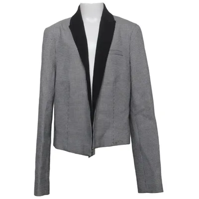 Blazer (Sort, Hvid) fra Les Coyotes de Paris Elastan, Polyamid, Polyester, Viscose, Uld