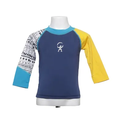 Badtröja (Blå, Gul, Flerfärgad) från Isbjörn of Sweden Elastan, Polyamid