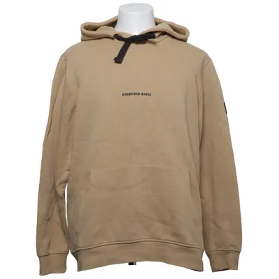 Sweat à capuche (Beige) de Redefined Rebel Coton, Polyester