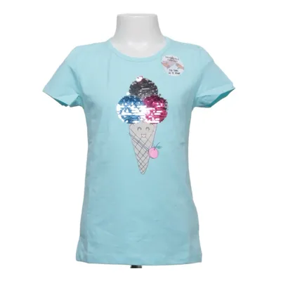 T-shirt (Blå) från Staccato Bomull, Elastan