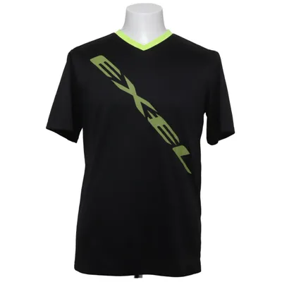 T-shirt (Zwart, Geel) van Exel
