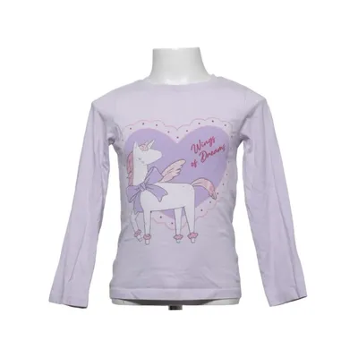 Långärmad t-shirt (Lila) från Juniors Bomull