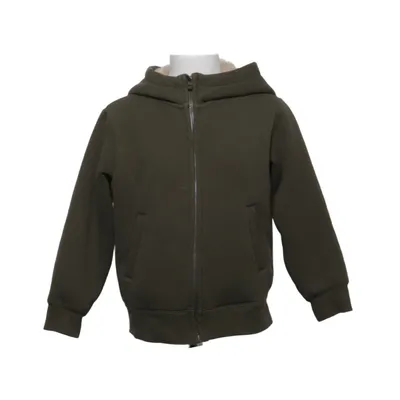 Hættetrøje (Grøn) fra Uniqlo Kids Bomuld, Elastan, Polyester