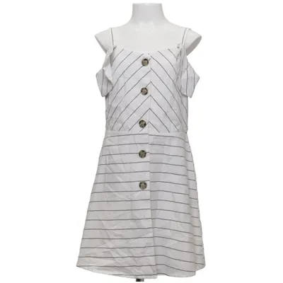 Jurk (Wit, Zwart) van River Island Elastaan, Polyester, Viscose
