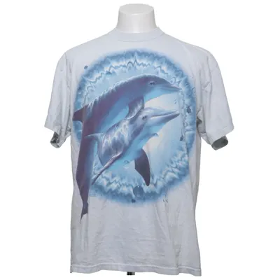 T-shirt (Bleu, Blanc) de The Mountain
