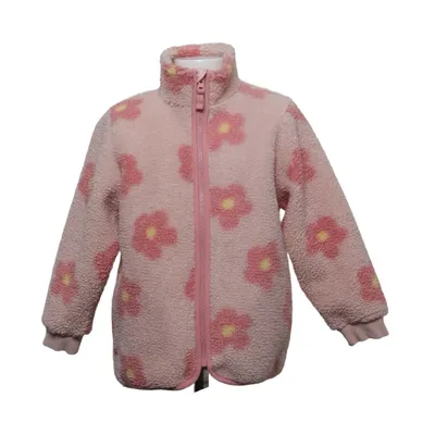 Fleece jacket (Pink) from Lindex Kids Polyester