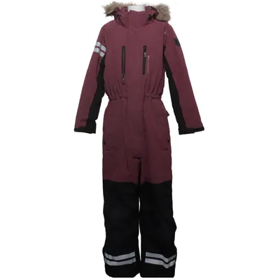 Outdoor Overall (Pink, Schwarz) von Lindberg Elasthan, Polyamid, Polyester