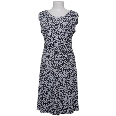 Jurk (Zwart, Wit) van Enfocus Studio Elastaan, Polyester