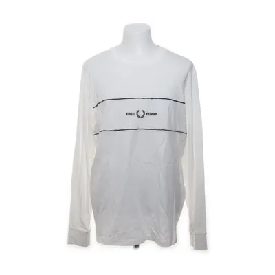Long sleeve T-shirt (White) from Fred Perry Cotton