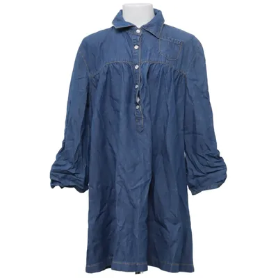 Denim jurk (Blauw) van KappAhl Katoen