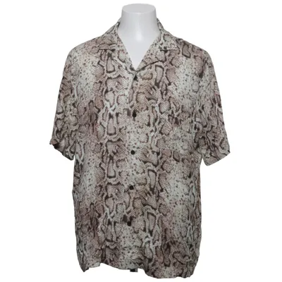 Korte mouwen shirt (Bruin, Wit) van River Island Viscose
