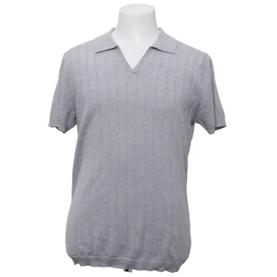 Poloshirt (Grau) von John Henric Merinowolle