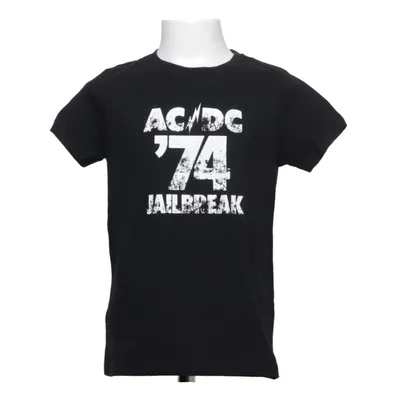 T-shirt (Svart) från ACDC Bomull, Polyester