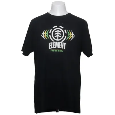 T-shirt (Black) from Element Cotton