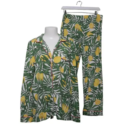Pyjama (Weiß, Grün, Gelb) von Chelsea Peers Elasthan, Polyester