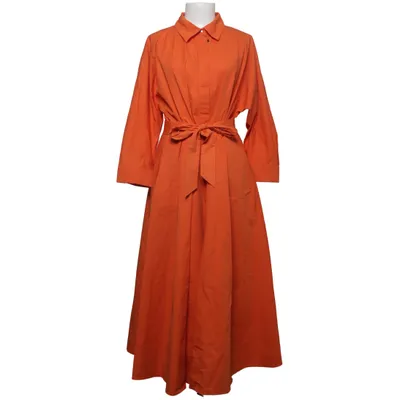 Blousejurk (Oranje) van Luisa Cerano Katoen, Elastaan