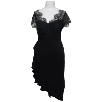 Robe de cocktail (Noir) de Sistaglam Élasthane, Polyester